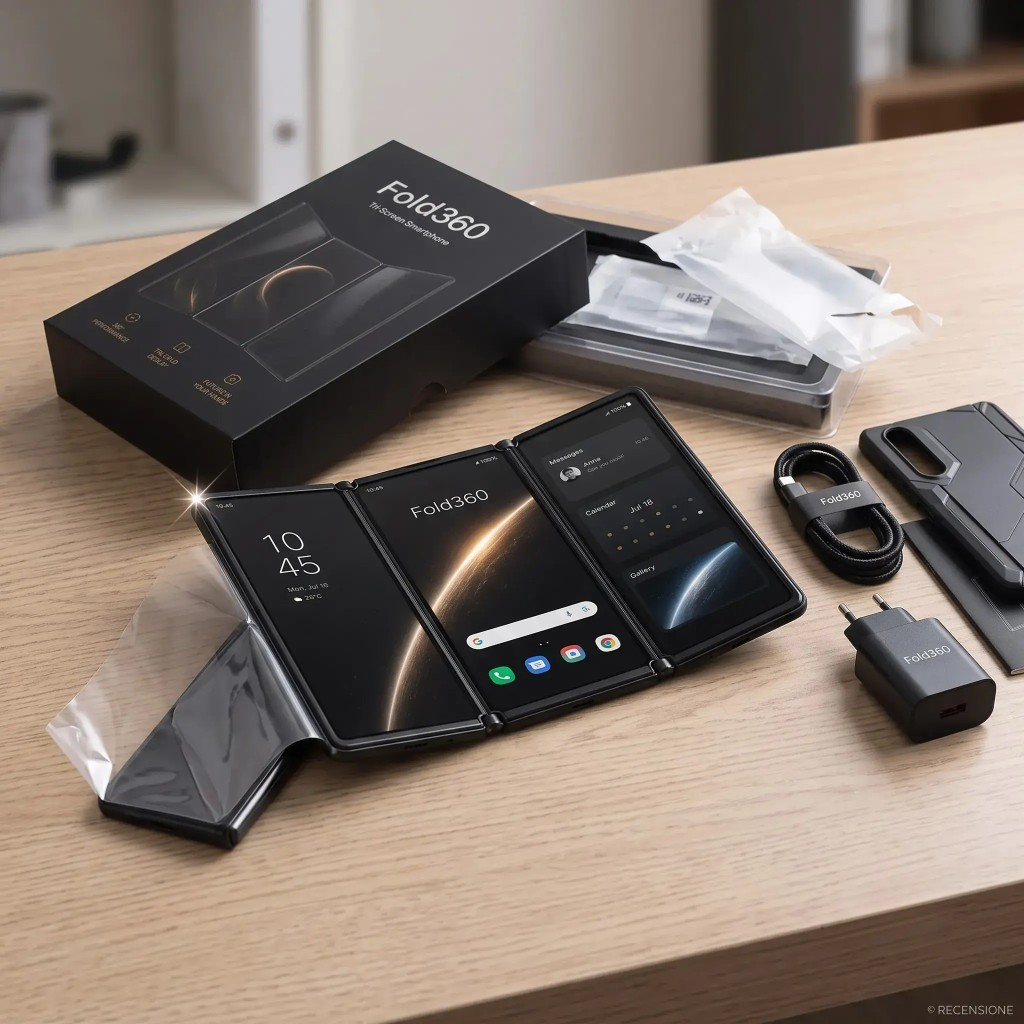 Unboxing Fold360™ — kit e accessori